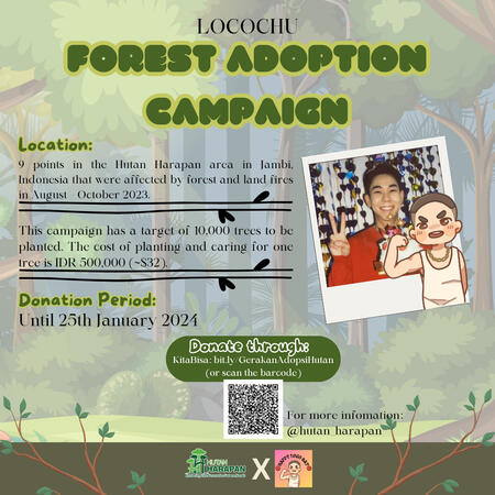 Donation for tree adoption